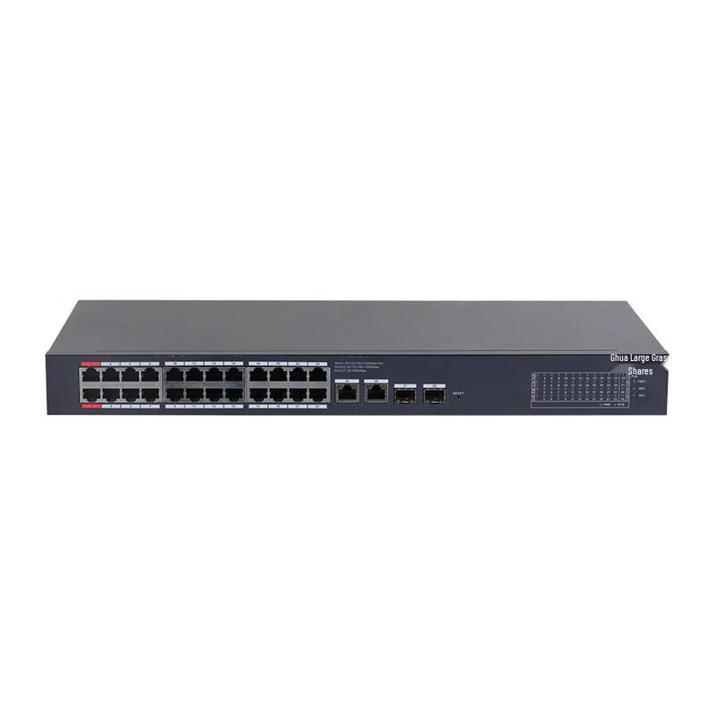 Dahua 24-Port Gigabit Managed Cloud PoE Switch CN Plug (adapter Included)