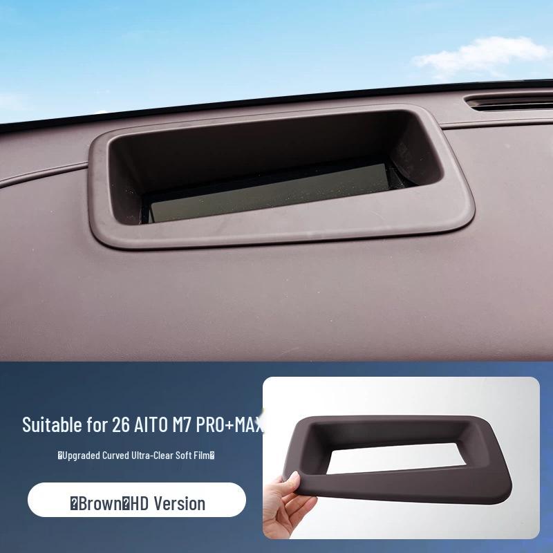 Compatible with 26 AITO M7 PRO+MAX Models: HUD Protector for Car Interior Accessories. 26 AITO M7 PRO+MAX