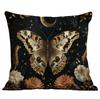 New Imitation 3d Butterfly Printed Pillowcase Retro Home Sofa Cushion Pillowcase Decoration