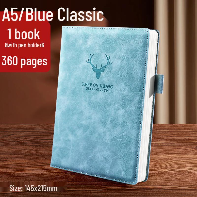 Extra Thick Skin Feel B5 Softcover Notebook for Students and Business A5