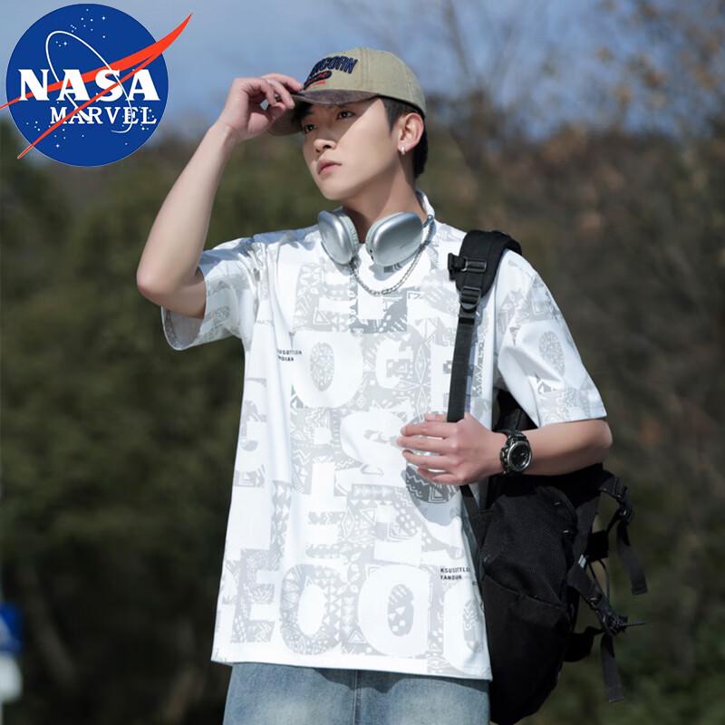 NASA MARVEL Men's Quick-Dry Ice Silk T-Shirt