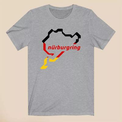 Nurburgring Niemiecki T-shirt Wyścigowy