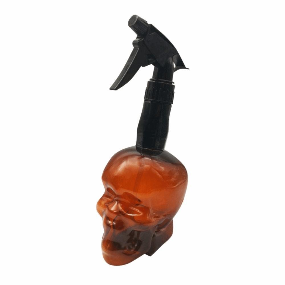Large Capacity Hairdressing Spray Bottle Skull Head Design Refillable Bottles  Barber