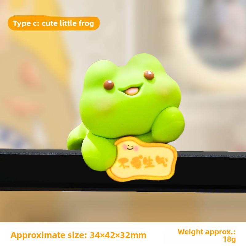 Office Computer Decorations, Cute Little Figurines, Car Dashboard Screen Ornaments, Hanging Pieces