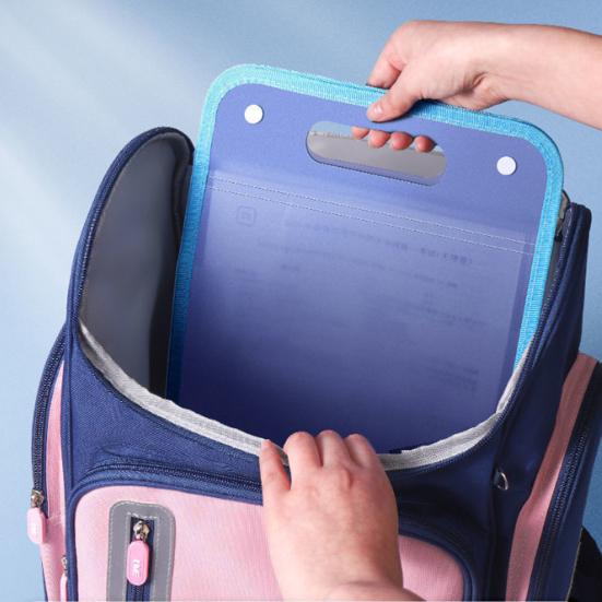 Yousheng A4 Expanding File Folder with 13 Pockets Handheld Accordion Organizer Clear Cover Portable Document Holder for Students Office