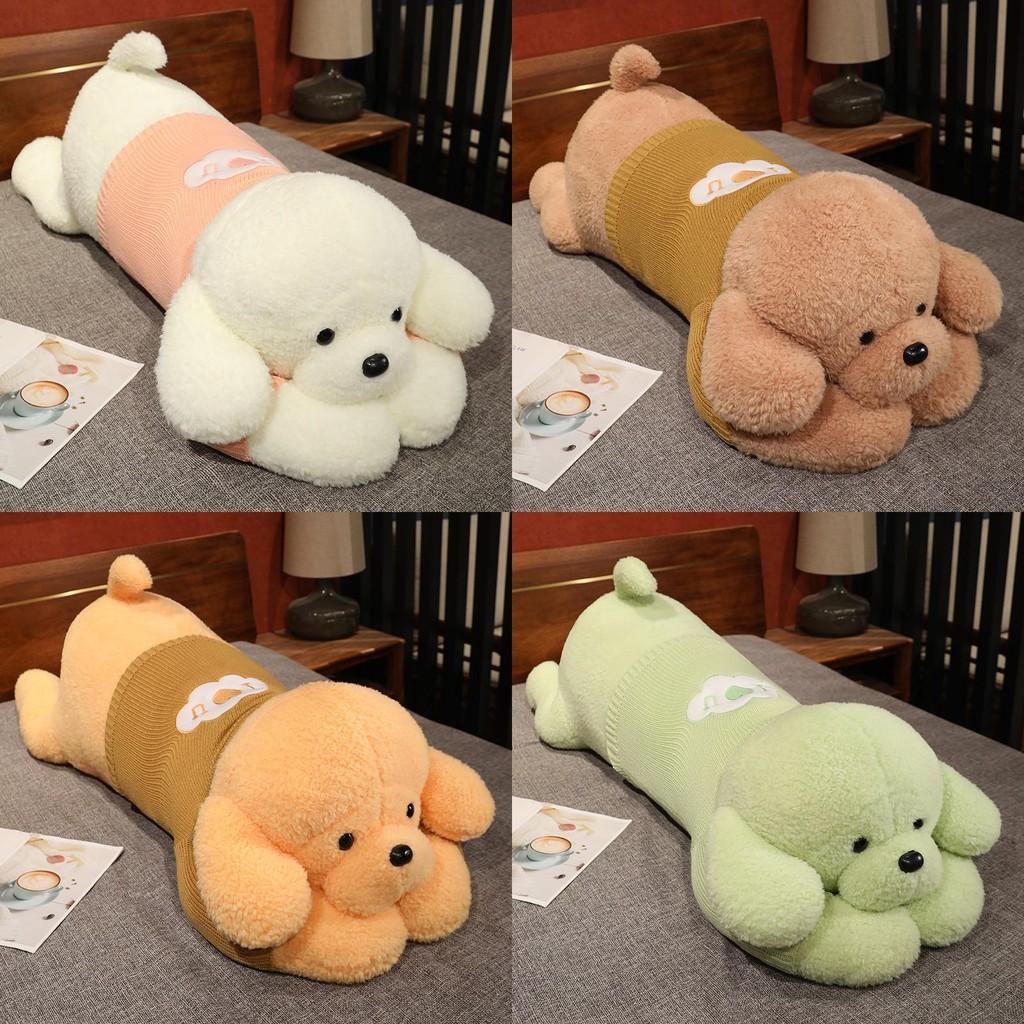 Wear Lying Sweater Dog Plush Toy Stuffed Animal Doll Decorations Kids Gifts