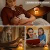 3 Color Light Wooden Mushroom Night Light LED Night Light Rechargeable Night Light  Childrens Room