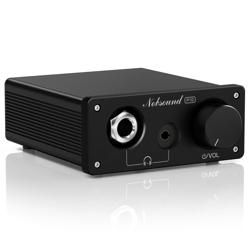 Nobsound P10 Headphone 30V Boost Equipped with Interchangeable 1100mW Dual Compact Headphone Amplifier Amplifier, Circuit, Op-Amp, Output,