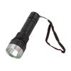 LED Flashlight 2 Levels High Brightness SST40 Wick White Light Life Waterproof Portable Outdoor