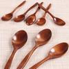 Durable Dessert Spoons Kitchen Tools Tea Spoon Wooden Spoon Coffee Spoon Tableware