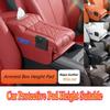 For JETOUR T2 Shanhai T2 2024 2025 Car Tissue Box Height Increase Armrest Pad Leather Protective Cover Storage Bag Accessories