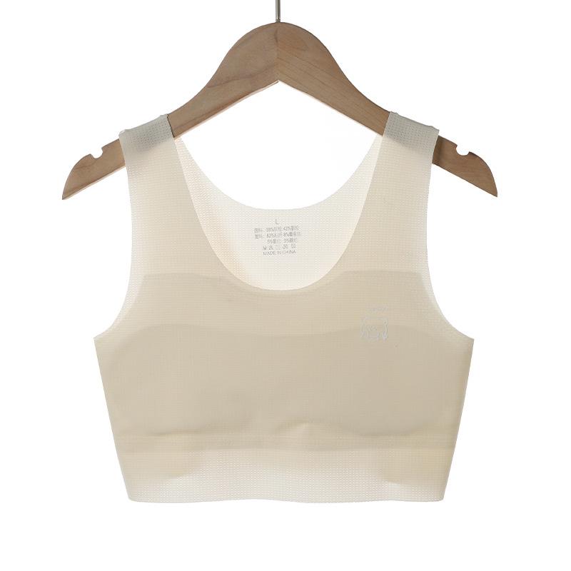 Seamless Girls' Underwear & Bra Set for Ages 10-14: Stage One Development for Elementary Students