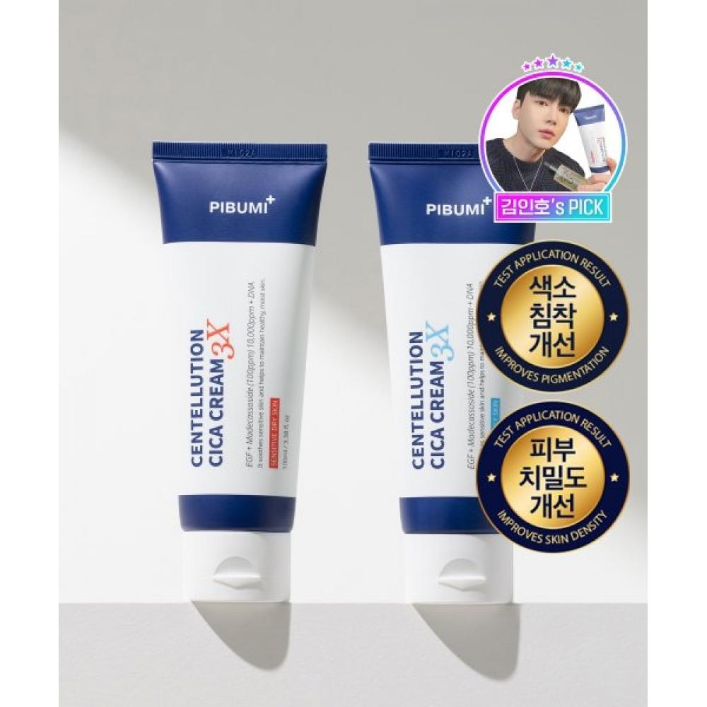 

Pibumi Centelation Cica Cream 3X 100ml X 2ea [1+1] Centrifugation Cica Cream 3X 100ml (Dry)