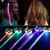 Led Hair Chains For Braids Hair Accessories Braid Luminous Braiding Hair Led Hair Lights Fiber Optic Hair Headpiece