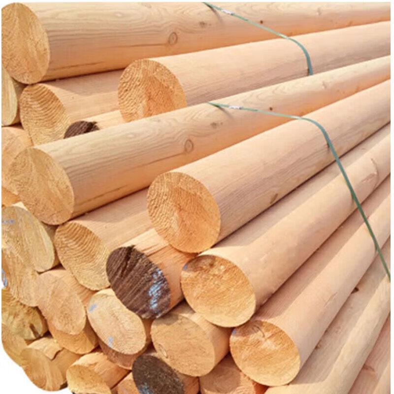 Pine Solid Round Wood Log