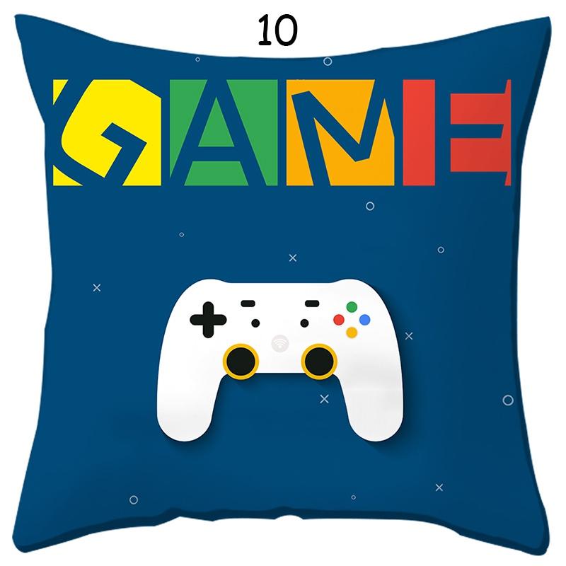 Gift for Boy Gamer Print Pillowcase Bedroom Decorative Polyester Cushion Cover  Pillows Decor Home Linen Pillow Case