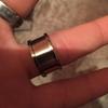 Handgefertigtes Cooles Ring-Set Metall Rohling Ring DIY Schmuck Geschenkherstellung Zubehör Selbstkreation Edelstahlring