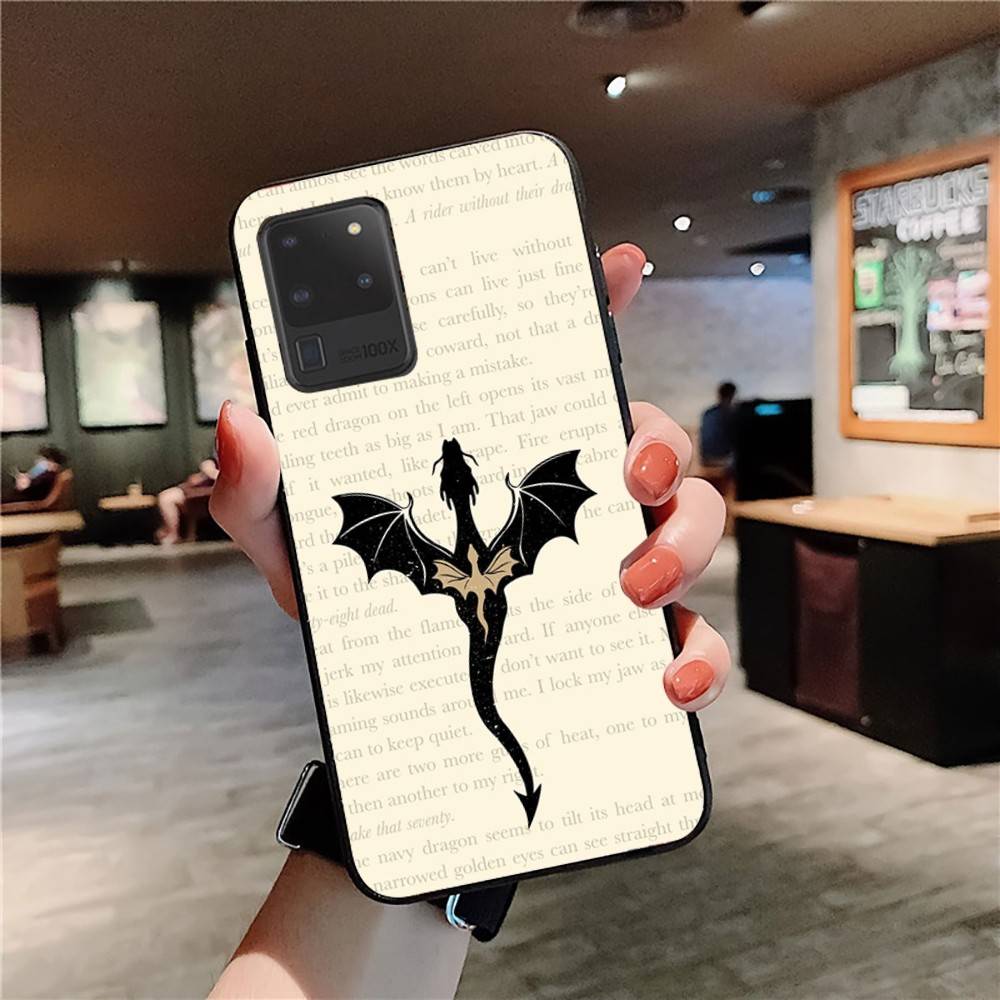 Fourth W-Wing Phone Case For Samsung S 24 Fe 25 Ultra Plus 20 Lite 21 30 22 23 24 22 Ultra 5G Fundas