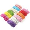 144Pcs Multicolor Foam Artificial Flower DIY Wreath Accessorie Foam Fake Flowers Mini Rose Artificial Flower Craft