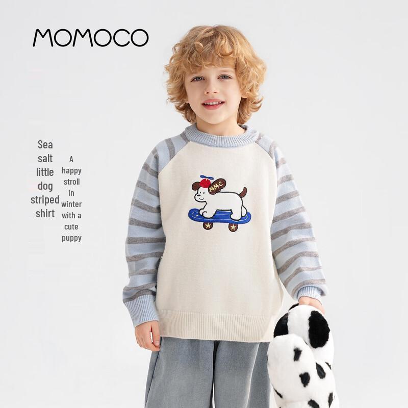 Повседневный свитшот с круглым вырезом для мальчиков MOMOCO 110