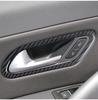 Suitable for Volkswagen Shangku Interior Modified Real Carbon Fiber Door Handle Decorative Frame Auto Accessories