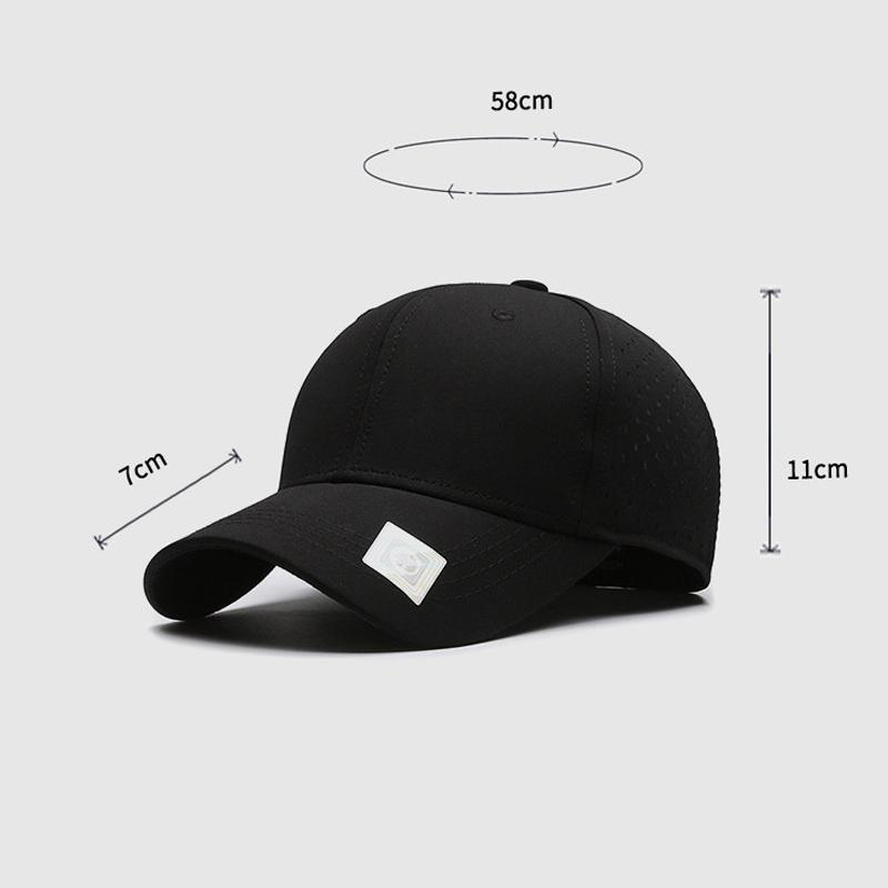 Sombrero Parasol de Color Sólido Mujer Hombre Protección Solar Malla Transpirable Gorra de Béisbol Gorra de Primavera Otoño