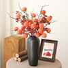 Bionic Dried Flowers: New Year Artificial Persimmon Bouquet, Living Room Decoration & Ornaments