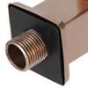 G1/2 Wall in Faucet Single Cold Waterfall Sink Basin Water Tap Bathroom Accessory(  Gold )