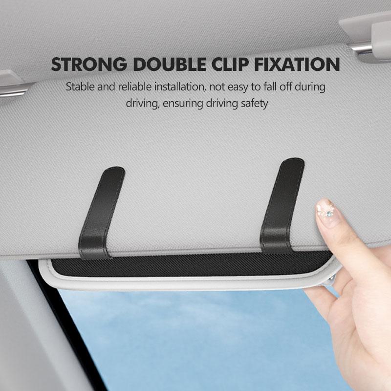 For Volkswagen PA7Hub Caps Car Sun Visor Clip Glasses Card Holder Sunshade Storage Case For Volkswagen VW Golf 4 5 6 7 Polo Jetta Sagitar Magotan