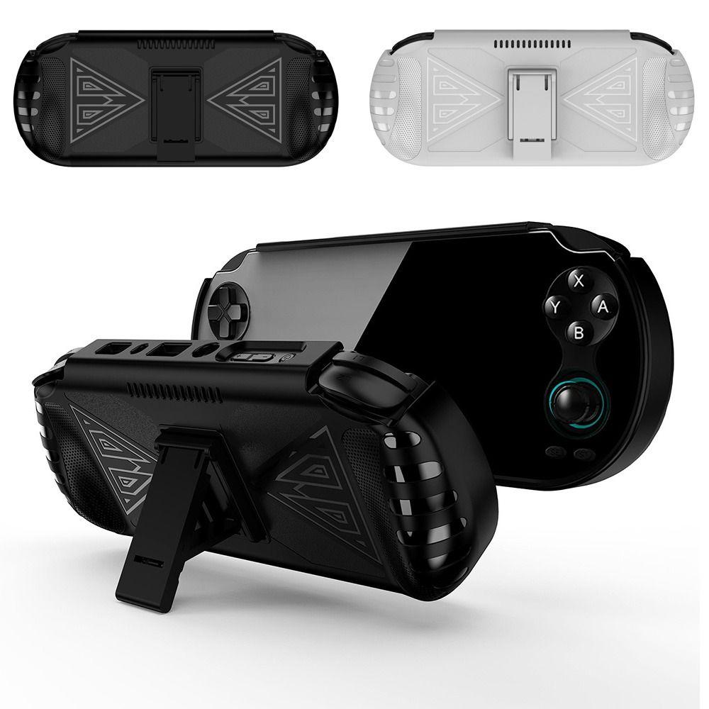 TPU Handheld Game Console Case with Kickstand Host Shell for ANBERNIC RG VITA / RG VITA Pro