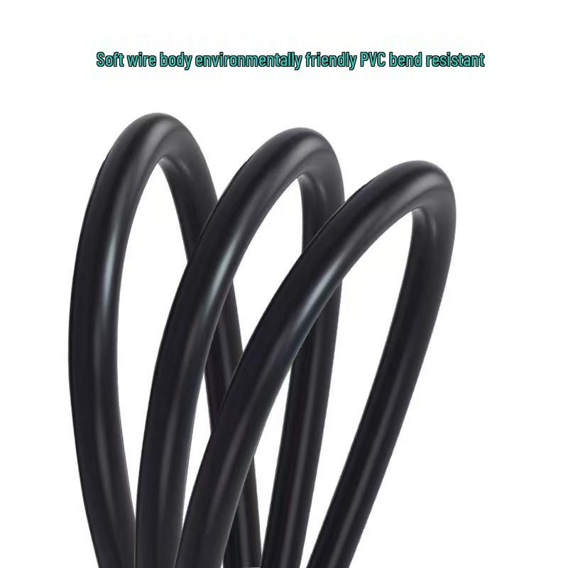 European Standard Pure Copper C19 PDU Server Power Cord, 3-Core, 1.5/2.5 Square, 1.5 Meters, for Industrial Computers