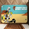 Cartoon L-Lucky L-Luke Floor Mat Soft Flannel Floor Mat  Suitable for Entryways, Living Rooms, Bedrooms, and Bathrooms
