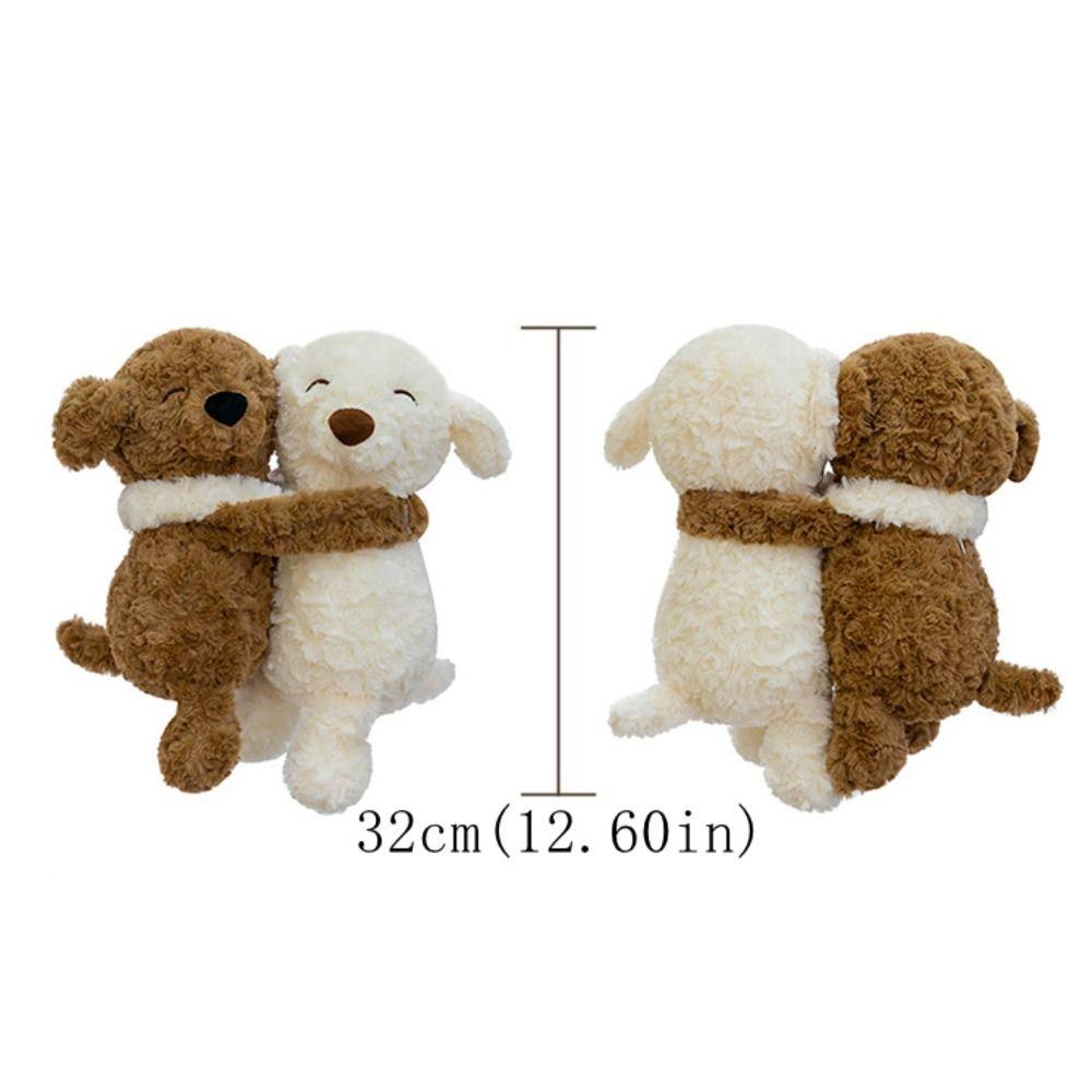 Smile Animal Puppy Dolls Stuffed Animal Hug Dog Plush Dolls  Birthday Gifts