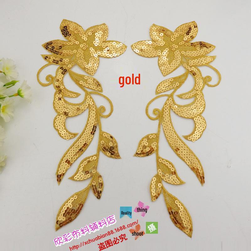 Boutique Cosplay Anime Dress with Embroidered Sequins, Ancient Costume Design, Applique 8639# Hot Stamping