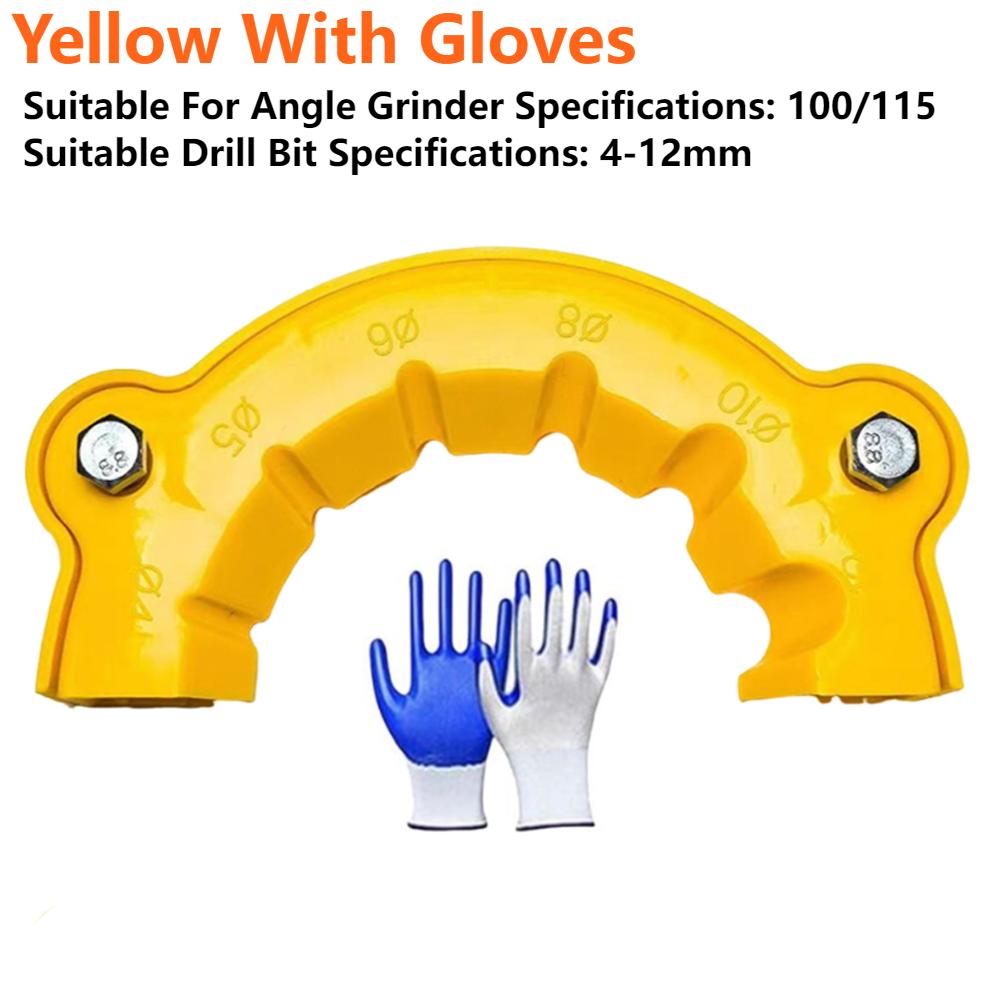 Upgrade Multipurpose Drill Bit Grinding Sharpener Angle Grinder Drill Bit Sharpener Polishing Power Drill Bit Grinding Tool