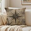 Graybrown Sailing Anchor Shape Pillow Case Breathable Organic Short Plush Cushion Covers WrinkleResistant Soft Durable