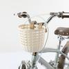Front Handlebar Basket Waterproof Childrens Bicycles Basket Plastic Tricycle Basket for School, Outdoor, Cycling