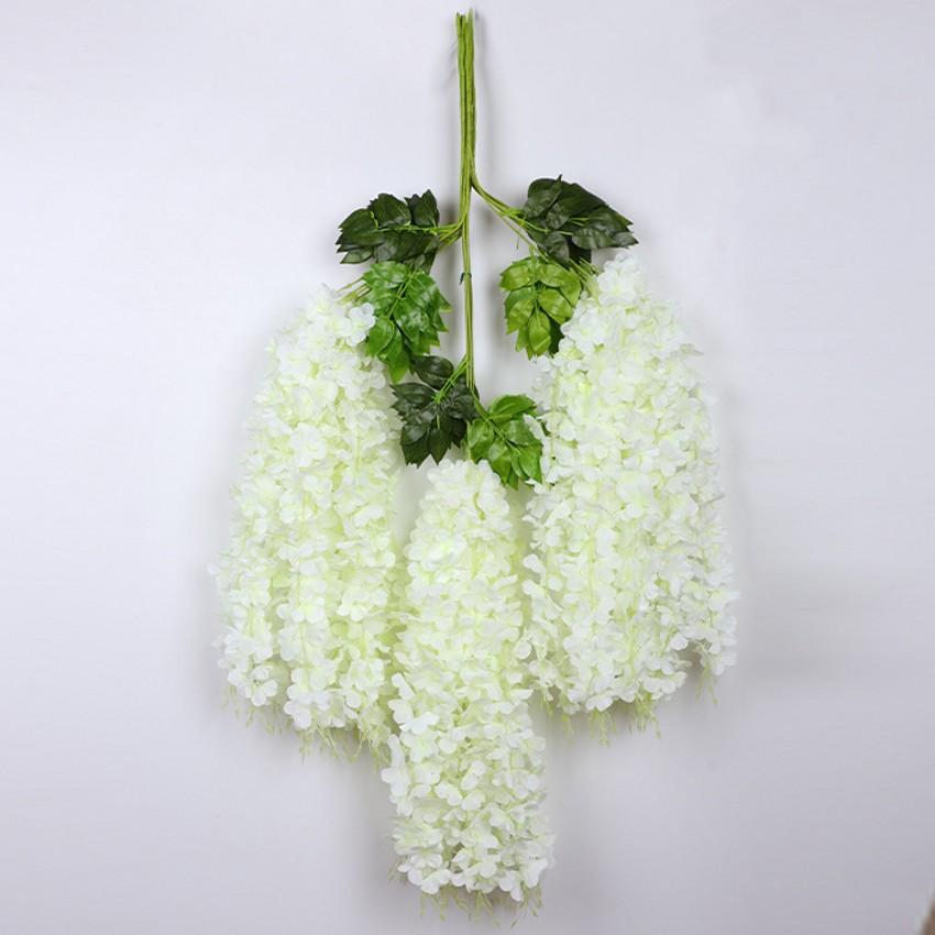 

1 филиал искусственный цветок глицинии украшение дома и сада