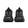 Anta Fashionable Comfortable Shock Absorbing Height Increasing Wear Resistant Low Top Dad Shoes Women Sneaker Black Silver 122618899-1