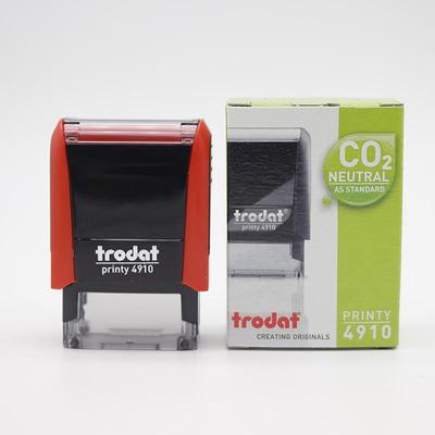 Timbro autoinchiostrante Trodat Austria 4910 Quadrato Testo Non Inciso