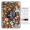 Christmas Art Crafts for Children DIY Coloring Blanket Kids Adults, Color Your Own Throw Blanket, 39.4" x Holiday Party Activities Groups 55.1"