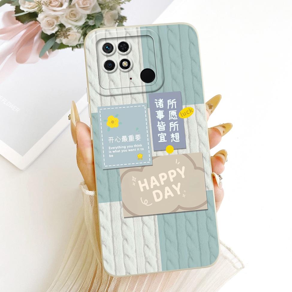 For Redmi 10C 4G Case Cover Silicone Luxury Fashion Cool Kawaii Cute Painted Phone Casing 220333QAG 220333QBI 220333QNY 220333QL