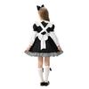 2026 Plaid Long Sleeve Maid Dress Alice Girl Lolita Princess Dress Children's Dress Girls Skirt