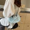 Sewing Thread Ladies Crossbody Bags Casual  New Shoulder Bags for Women Zipper Pu
