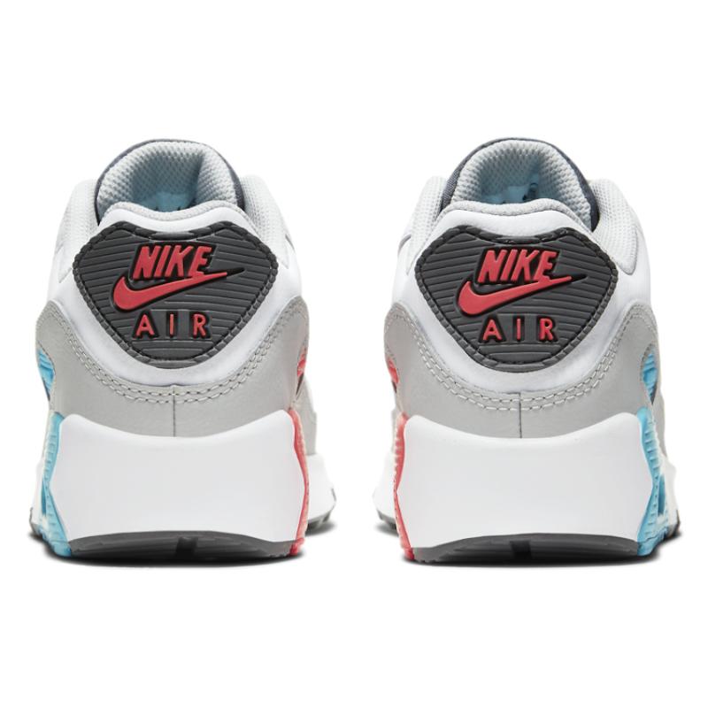 Nike Air Max 90 Leather White Chlorine Blue GS Sneakers CD6864-108