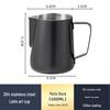 304 Stainless Steel Milk Frothing Latte Art Pitcher with Scale