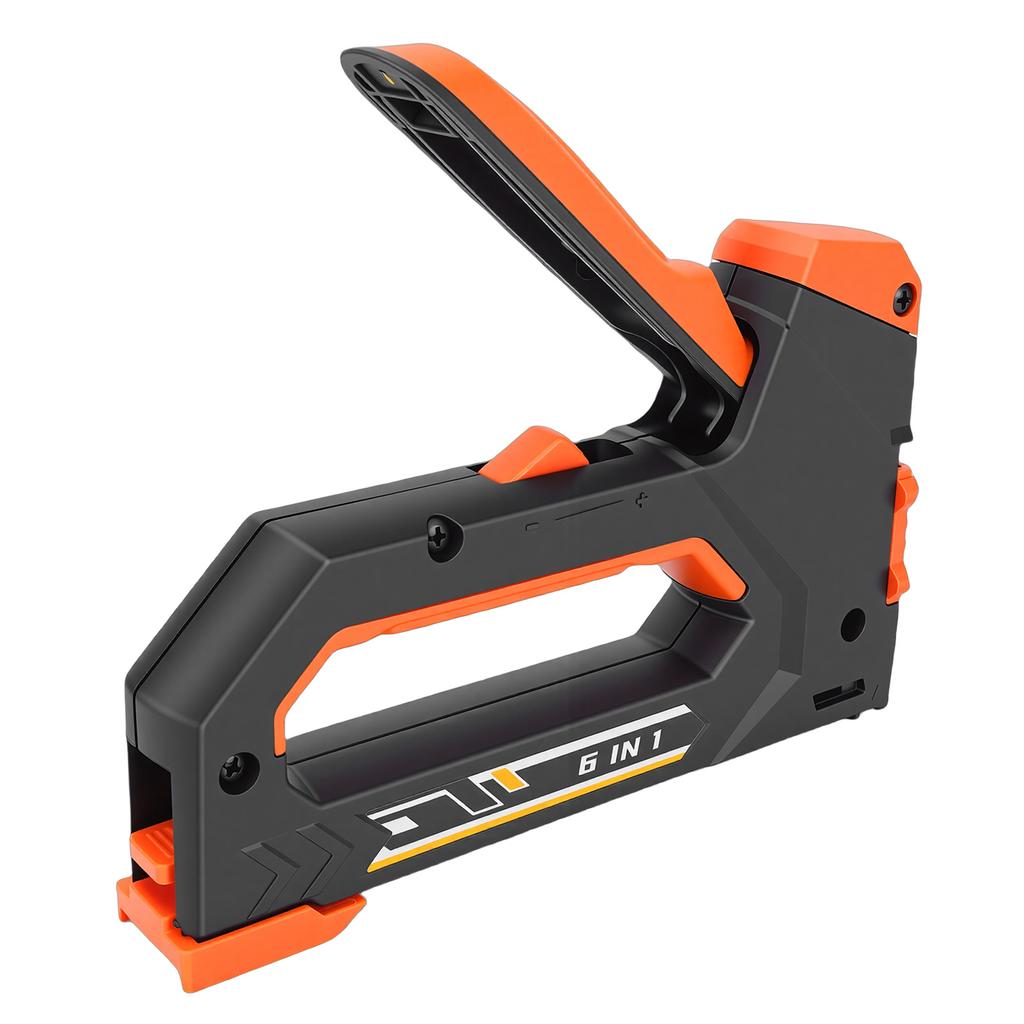 Staple Kit 6 in 1 Heavy Duty Power Manual Stapler with 1000pcs 6mm Staple for Woodworking Decoration