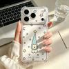 High Hat Puppy Applies To Apple Case Oppo Transparent iPhone17Pro Mobile Phone Case Airbag Huawei Pura Female