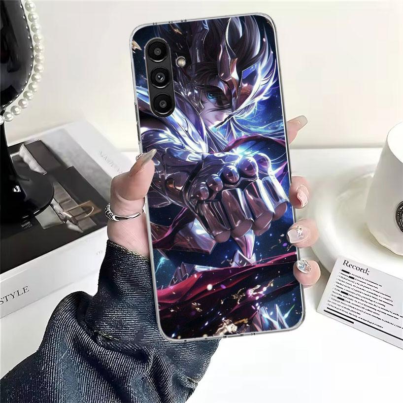 Saint Seiya Cool Phone Case For Samsung Galaxy A13 A14 A15 A16 A17 A53 A54 A55 A56 A57 A33 A34 A35 A36 A37 A23 A24 A25 A26 Galax