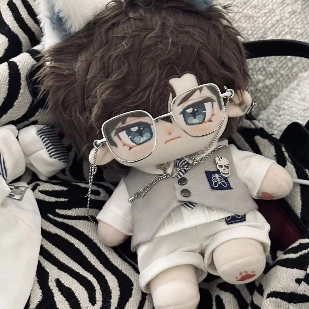 Modekläder för dockor för 20 cm docka Bao-ao Bomullsdocka Cool Motorcykeluniform Cos Presentdocka Handgjorda BJD-docktillbehör